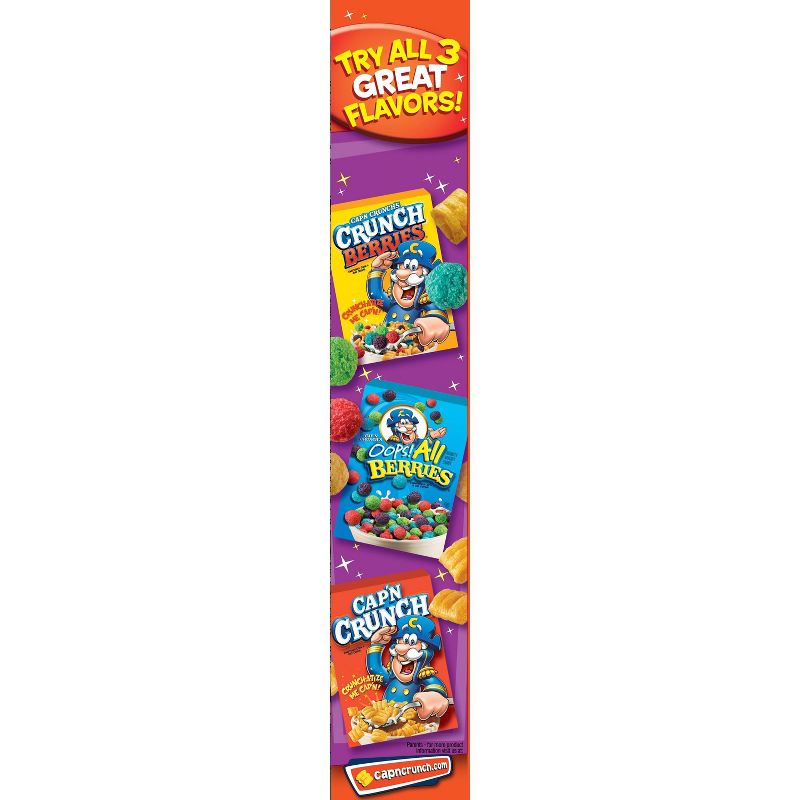 Cap'n Crunch Peanut Butter Crunch Breakfast Cereal - 12.5oz