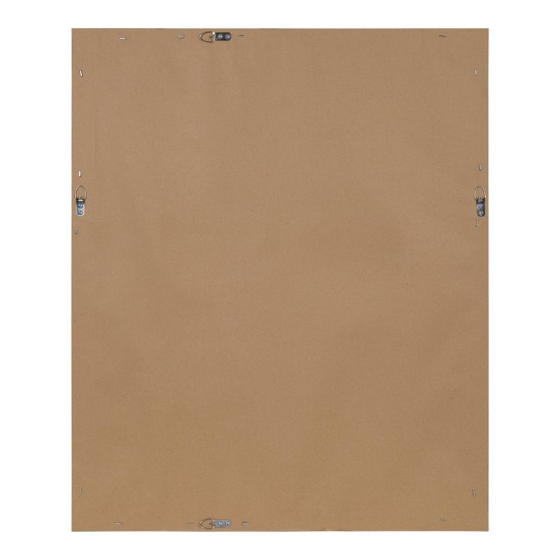 26" x 32" Sumpter Wood Framed Wall Organizer Rustic Brown - Kate and Laurel