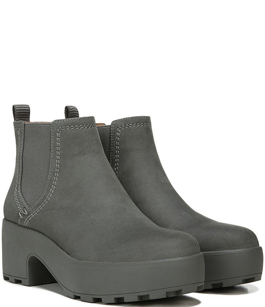 Zodiac Tavi Leather Chelsea Platform Booties