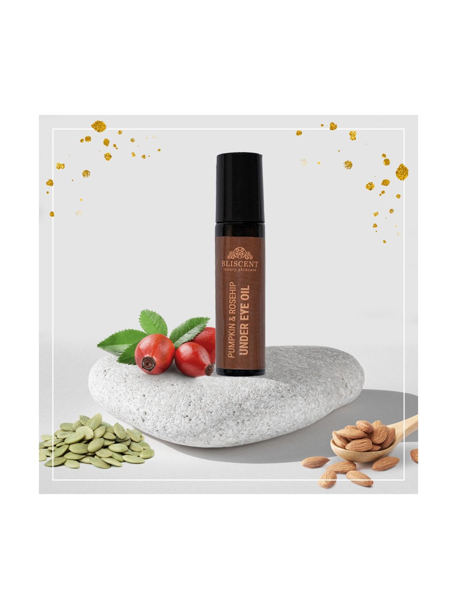 Bliscent Brown Pumpkin & Rosehip Under Eye Oil - 10 ml