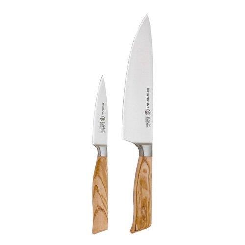 Messermeister Oliva Elite Professional 2 Piece German Chef and Parer Knife Set