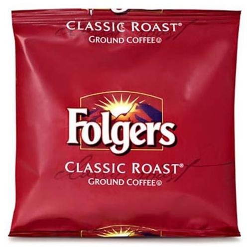 Folgers Coffee Classic Roast Regular 9/10oz Vacket Pack 42/Carton 06930