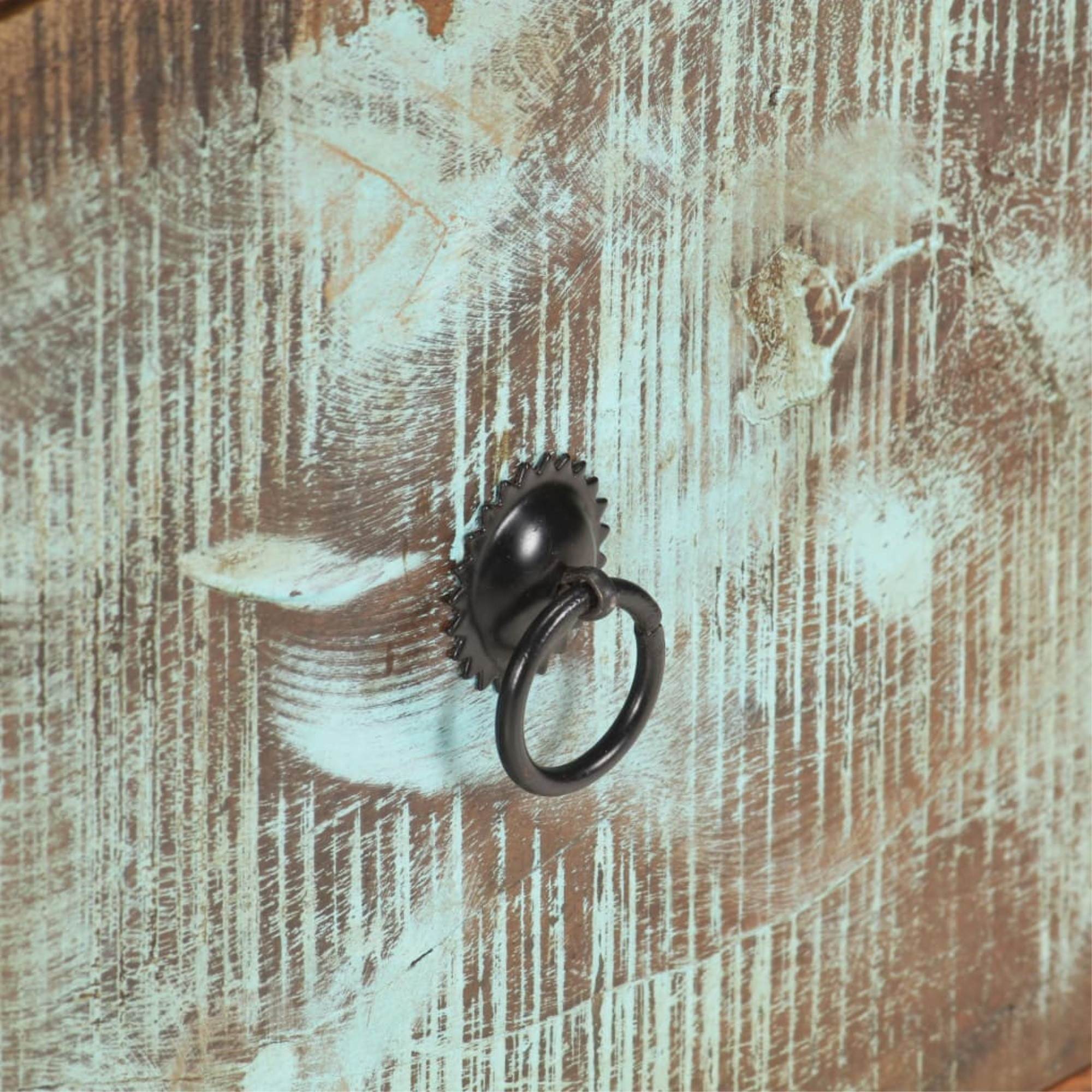 vidaXL TV Cabinet 47.2"x11.8"x15.7" Solid Reclaimed Wood