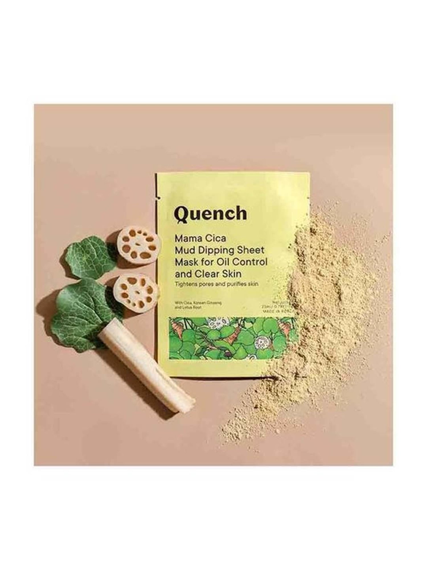 Quench Botanics Bright & Shine Sheet Mask Combo