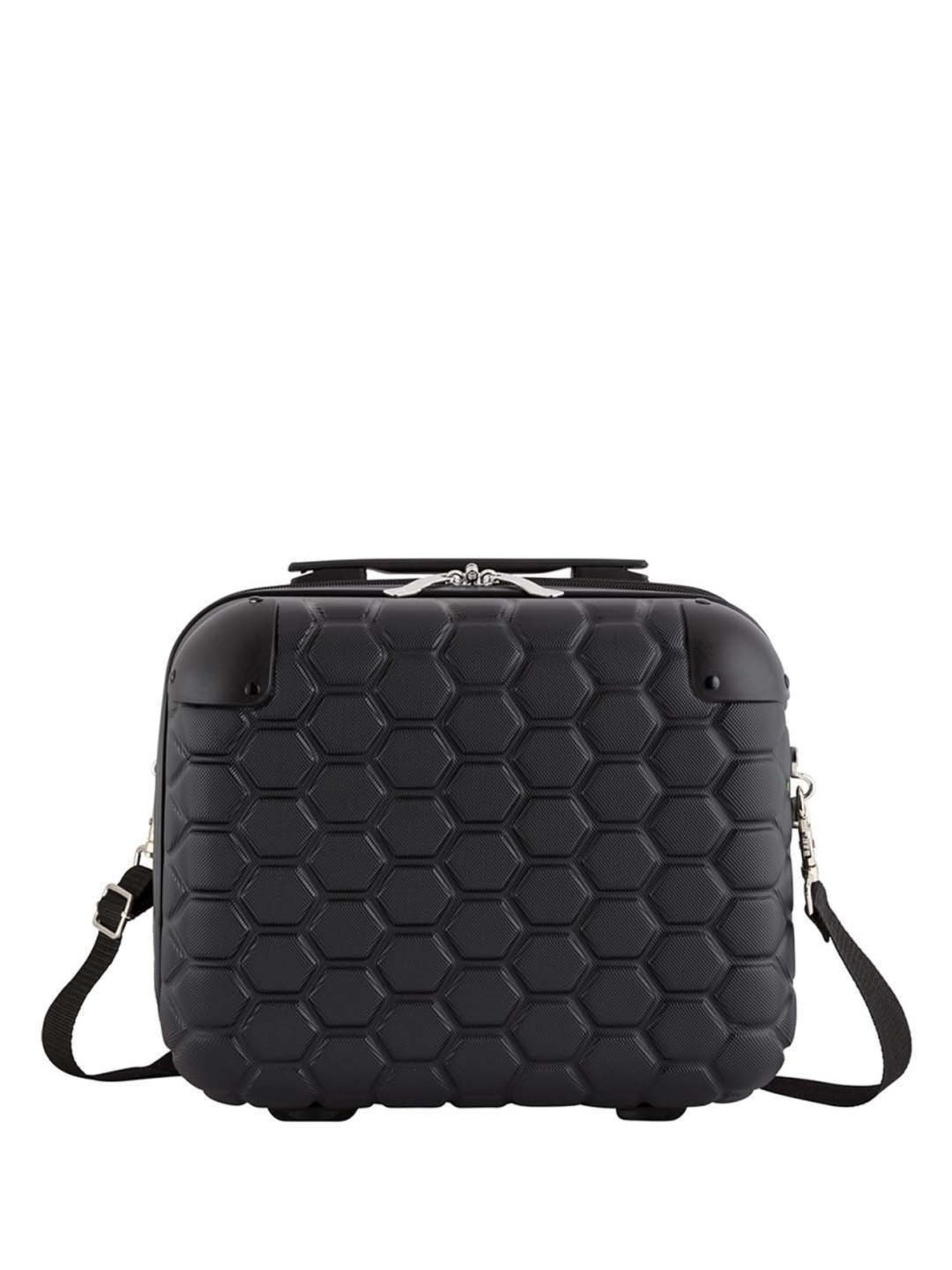 Carpisa Black Gotech Green Beauty Mini Vanity Bag
