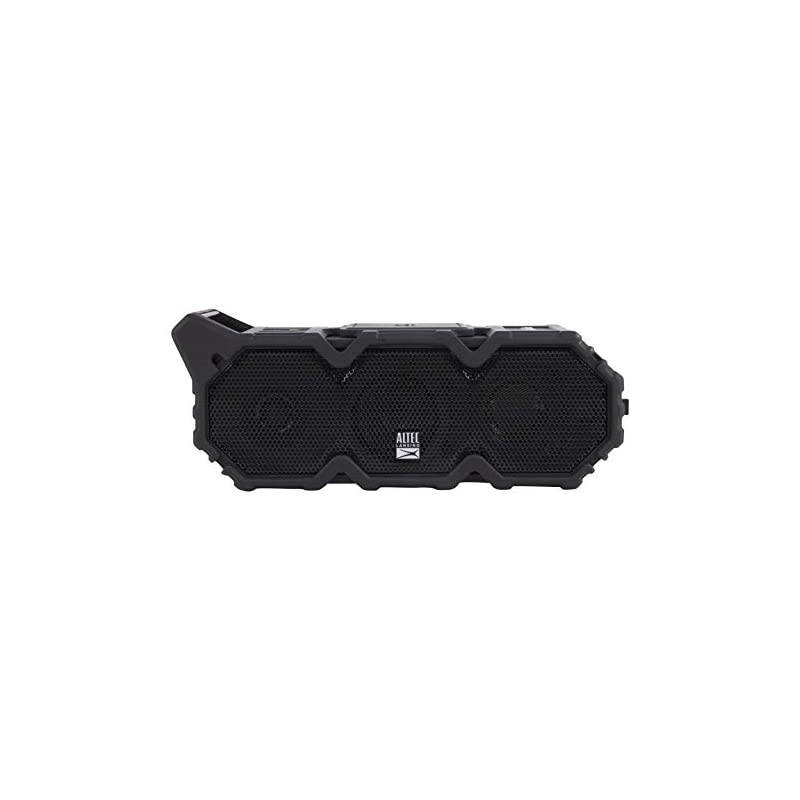 Imw790Blk Lifejacket XL Jolt Heavy Duty Rugged and Waterproof Portable Bluetooth Speaker with QI Wireless Charging 20 Hours of Battery Life 100ft Wireless Range and Voice Assistant