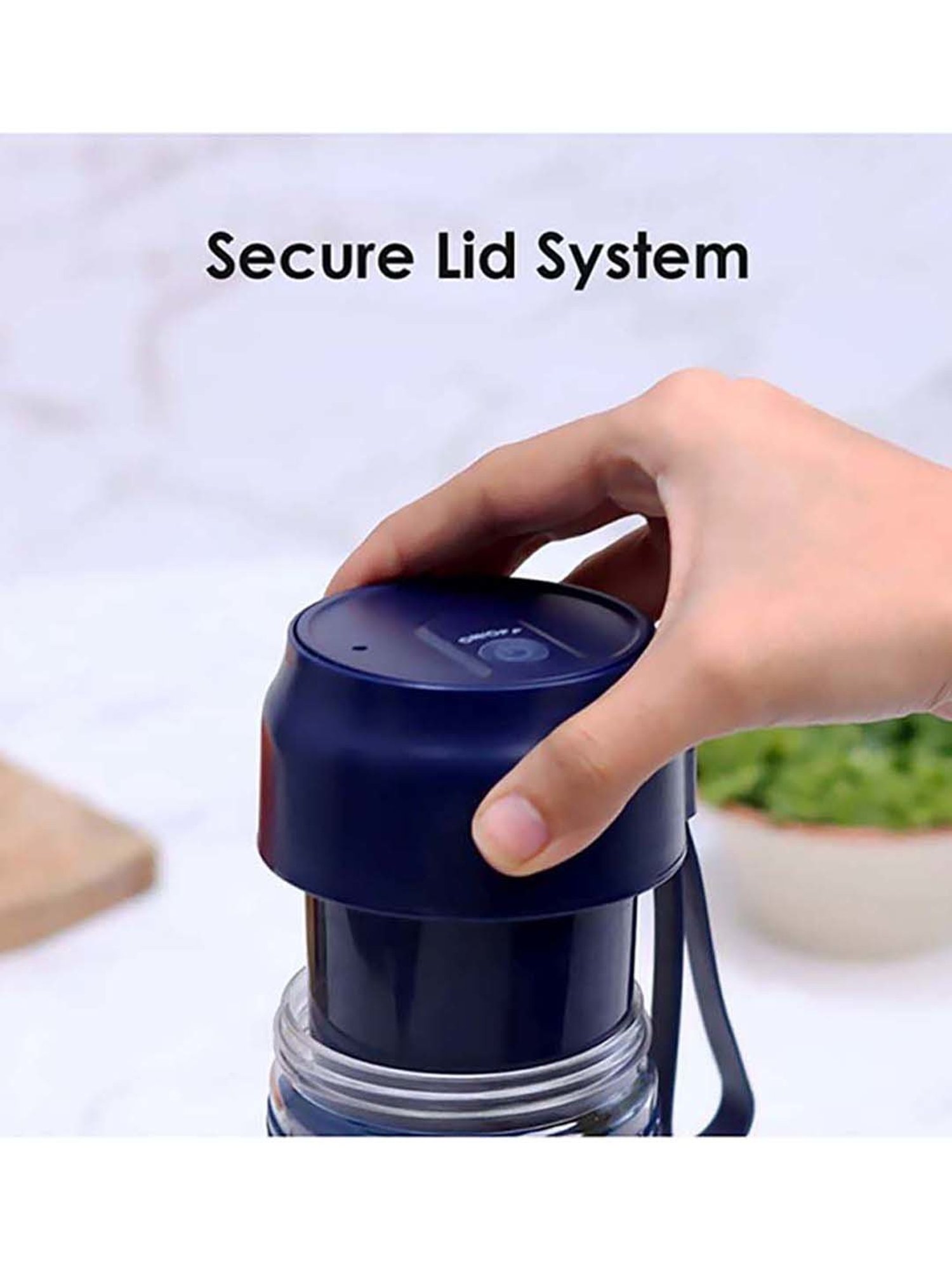 Wonderchef Nutri-Cup 40W Portable Blender with USB Charging (Blue)