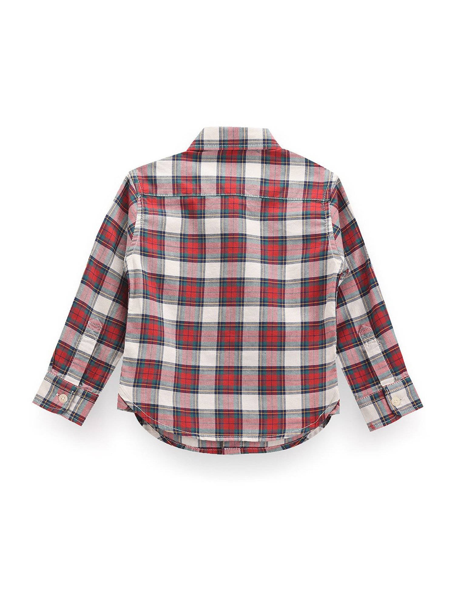 U.S. Polo Assn. Kids Multicolor Checks Full Sleeves Shirt