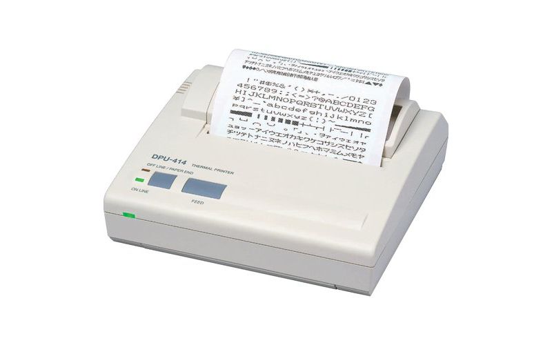 Seiko DPU414 Direct Thermal Printer - Monochrome - Portable - Receipt Print - 3.53" Print Width - 53 cps Mono - 203 dpi - 4.41" Label Width