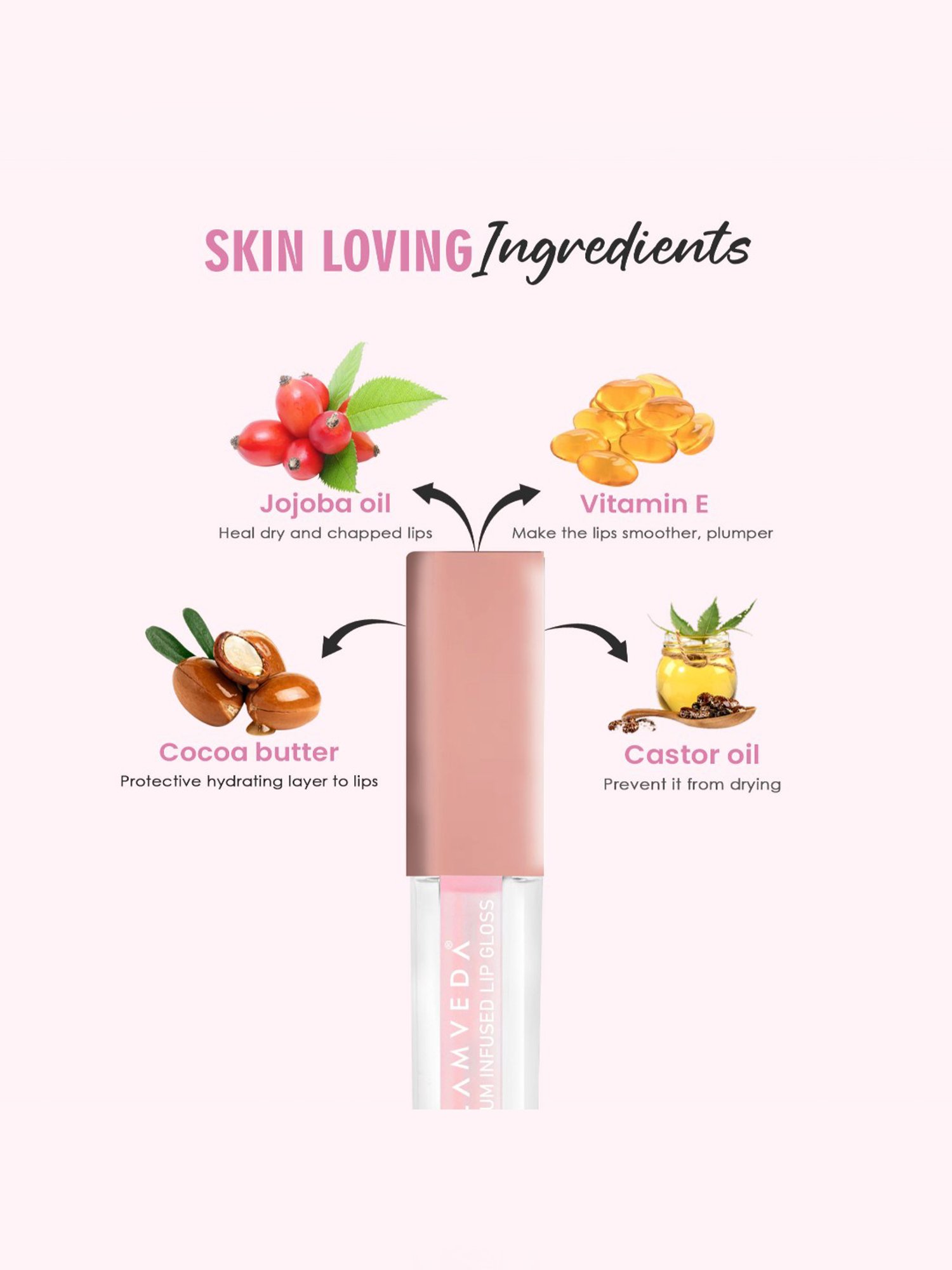 BH Cosmetics x Doja Cat Muse Plumping Lip Gloss Red - 3 ml