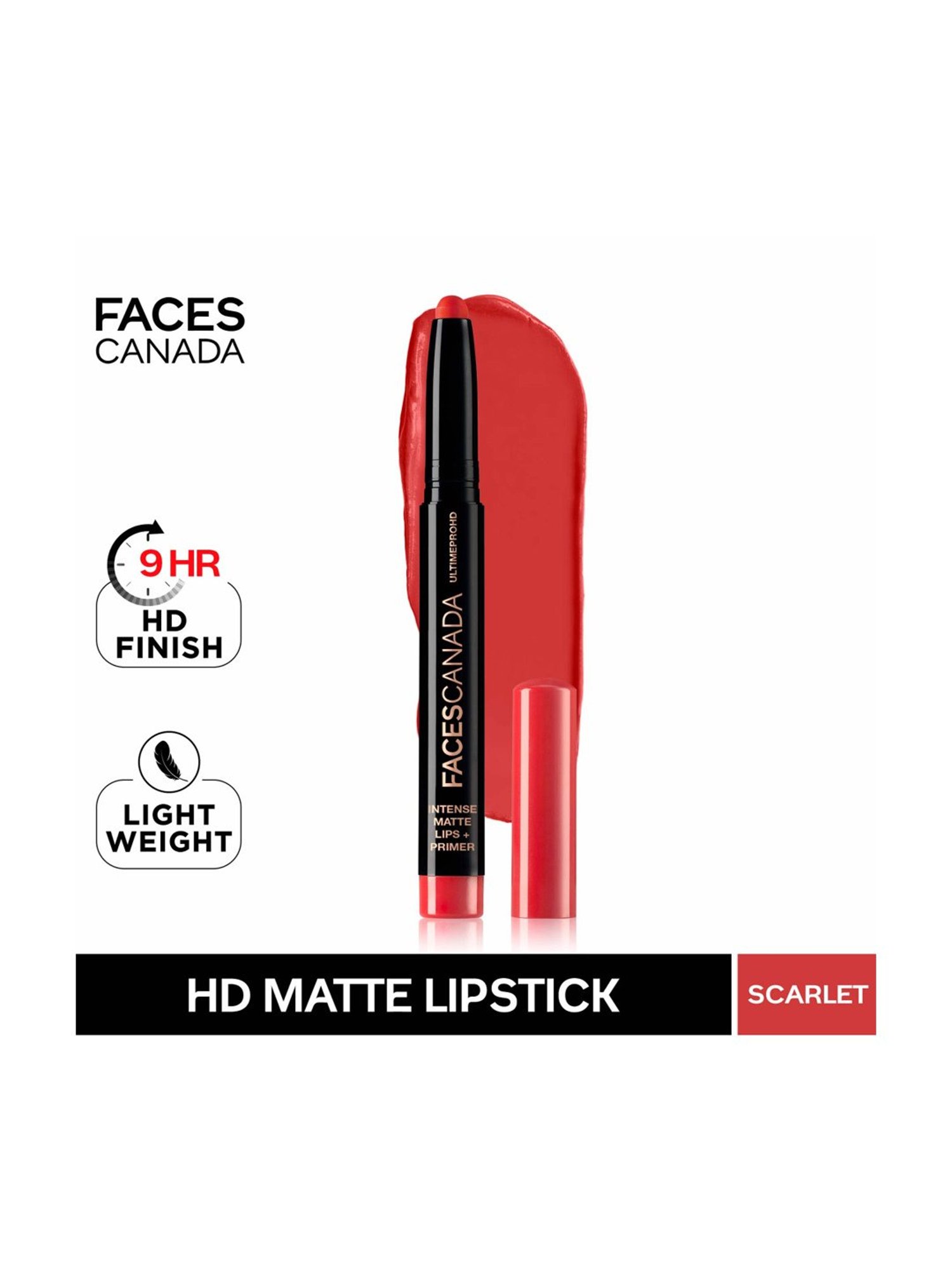 Faces Canada Ultime Pro HD Intense Matte Lips Primer Scarlet 06 - 1.4 gm