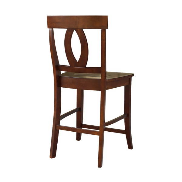 International Concepts S581-1702 Verona Counterheight Stool - 24'' SH Espresso