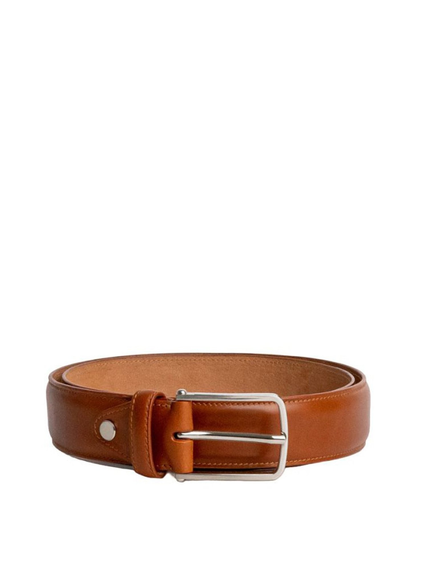 Fossil Griffin Brown Leather Casual Belt For Men