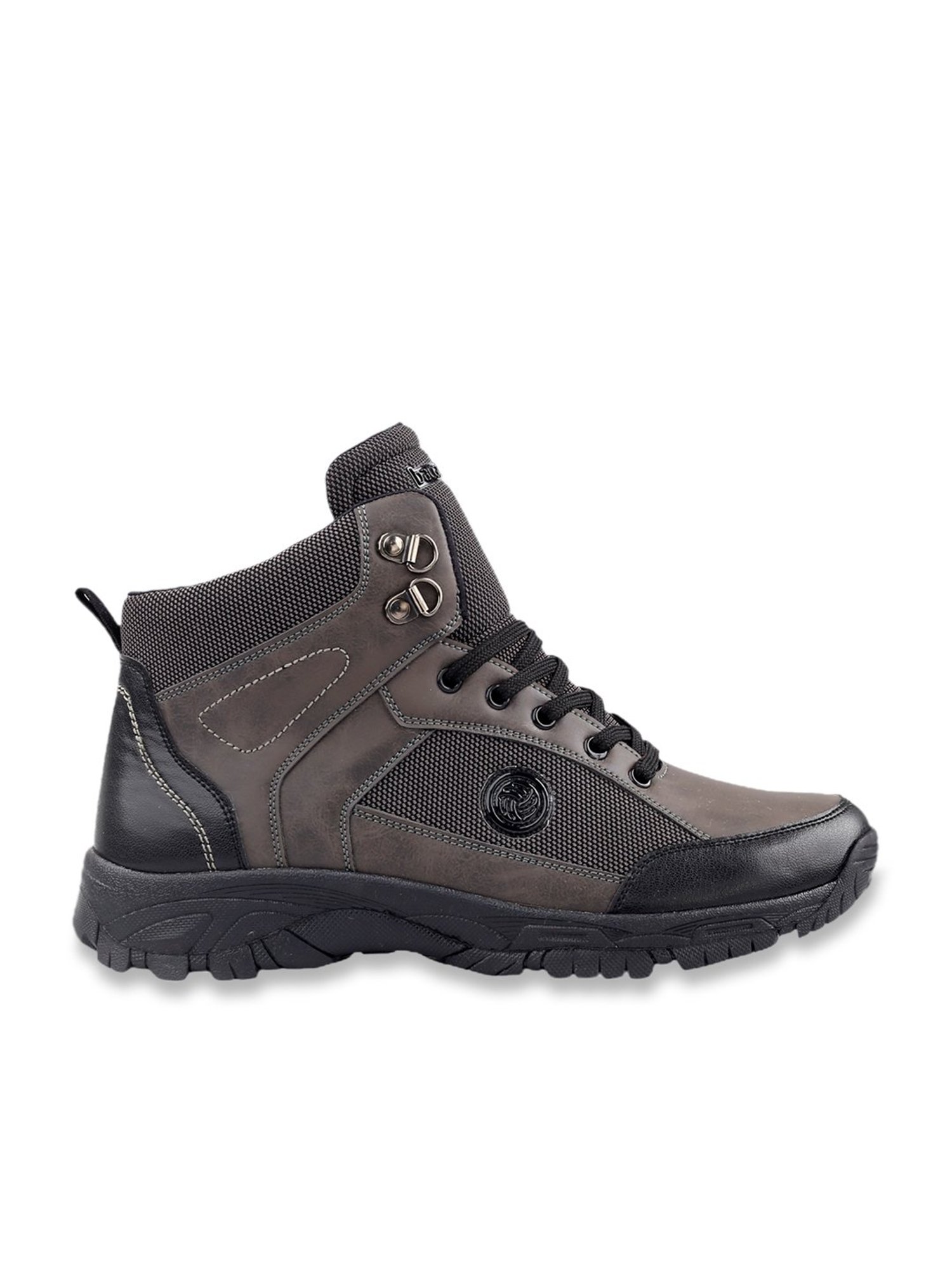 Bacca Bucci Men's Hike Grey Casual Boots