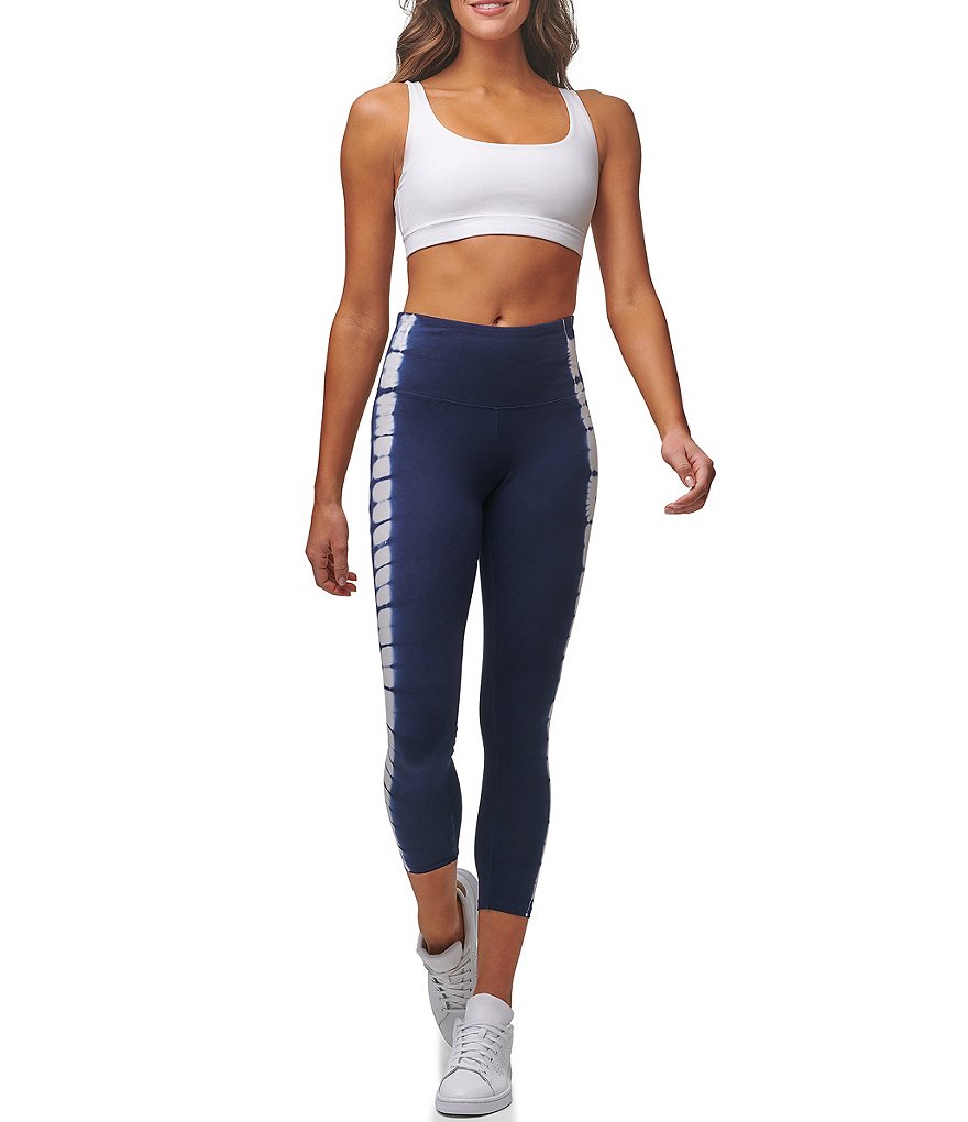 Marc New York Side Stripe Tie-Dye High Rise 7/8 Leggings