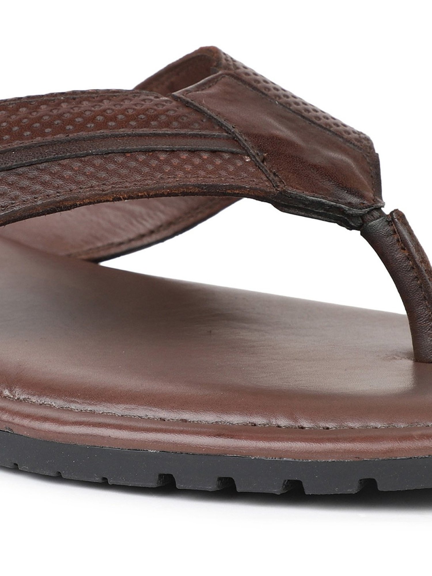 Atesber by Inc.5 Men's Brown Thong Sandals