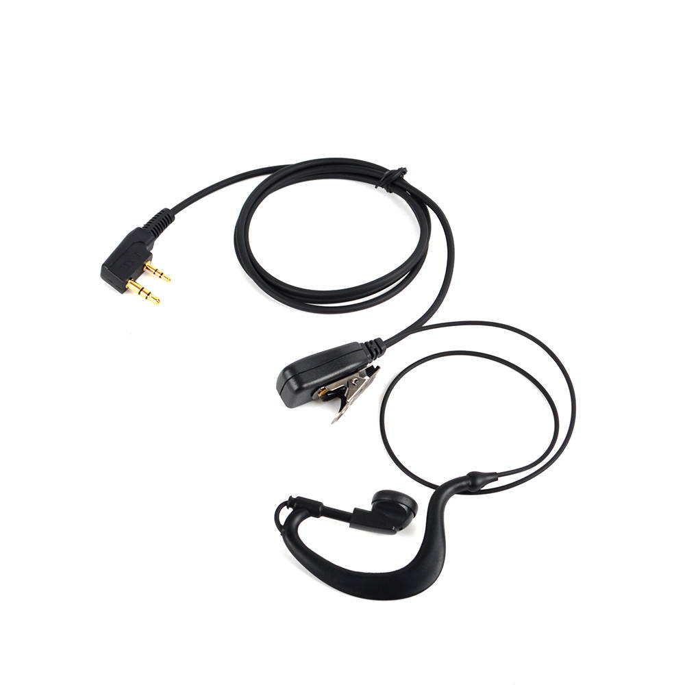 HYS Earpiece 2 Pin G Shape  for Baofeng  UV-5R UV-5RA Kenwood  TK3160 TK3102 TK3107 Two Way Radio