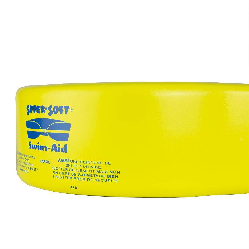 TRC Recreation Single Super Soft Water Ski Buoyancy Belt Waist Float, Large