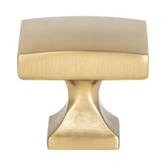 Berenson BE1204 1MDB 1.375 in. Century Edge Knob, Modern Brushed Gold