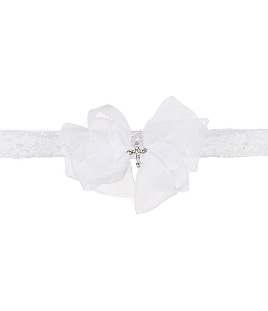 Feltman Brothers Baby Girls Embroidered Bonnet