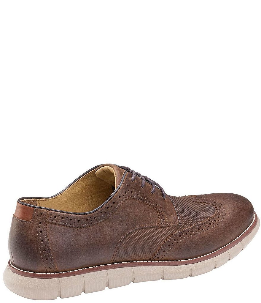 Johnston & Murphy Men's Holden Embossed Wingtip Casual Shoes