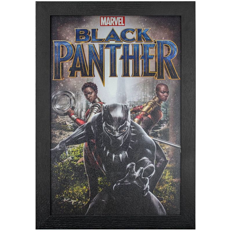 Licensed Black Panther Nakia Okoye Wall Art Black - Crystal Art Gallery