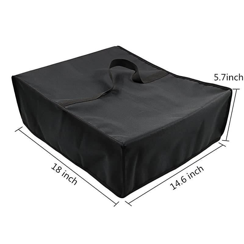 Black Premium Nylon Fabric Dust Cover Case Protector for Yamaha RS202BLRN303BLRXV683BL Stereo Receiver