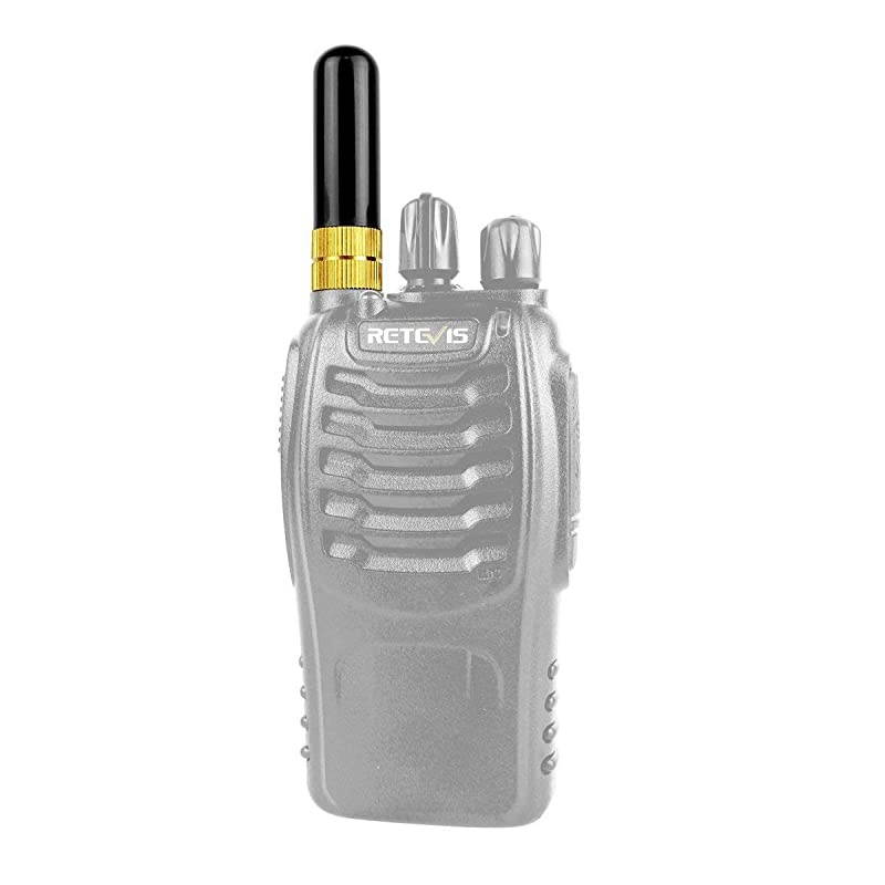 2 Way Radio Antenna SMAF Dual Band Antenna for BaoFeng UV5R BF888S UV82 UV5RA  RT5R RT5 RT21 RT6 RT29 Arcshell AR5 Walkie Talkies Portable Antenna 5 Pack