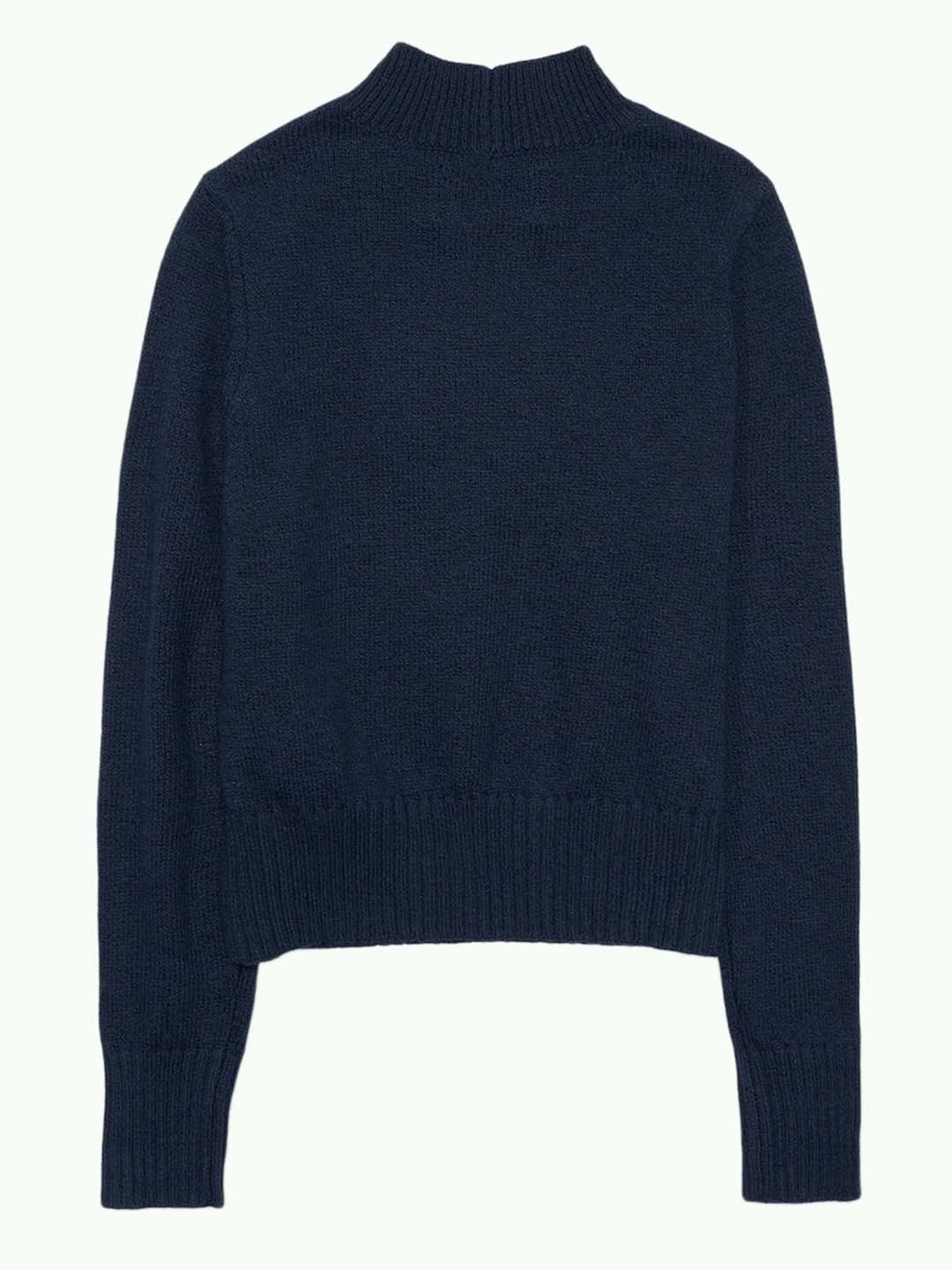 American Eagle Outfitters Blue Cotton Printed Sweater