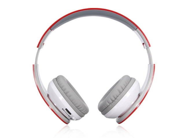 Foldable Wireless Bluetooth V4.0 Stereo Headphone Headset 3.5mm Audio USB + Mic For iPhone iPad Macbook Tablets Samsung HTC LG PC Computer