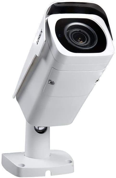 Lorex 8MP 4K IP Motorized Varifocal Zoom Bullet Security Camera LNB8963, 250ft IR Night Vision, 4X Zoom, (2 Cameras, White)