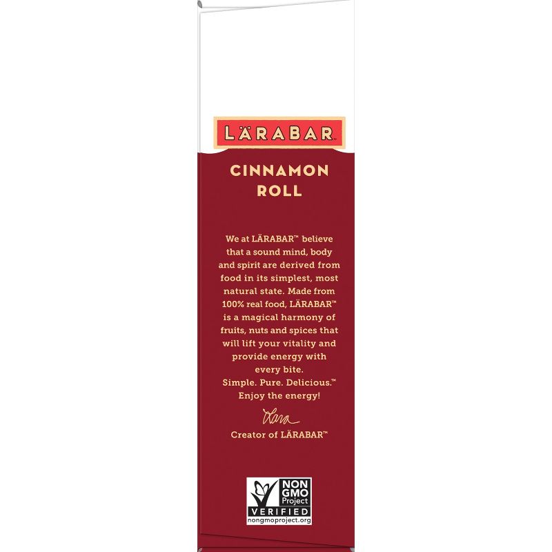 Larabar Cinnamon Roll The Original Fruit & Nut Food Bars - 8oz