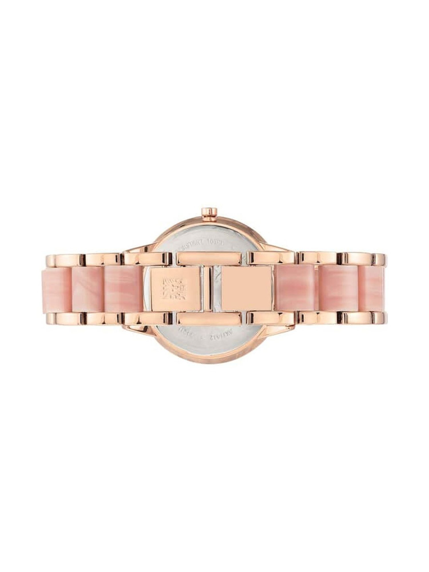 Anne Klein NEAK1412PKRG On Trend Analog Watch for Women