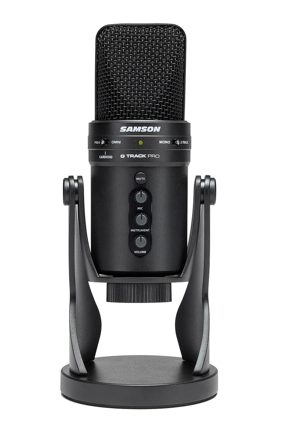 Samson G-Track USB Microphone with Headphones and Knox Pop Filter