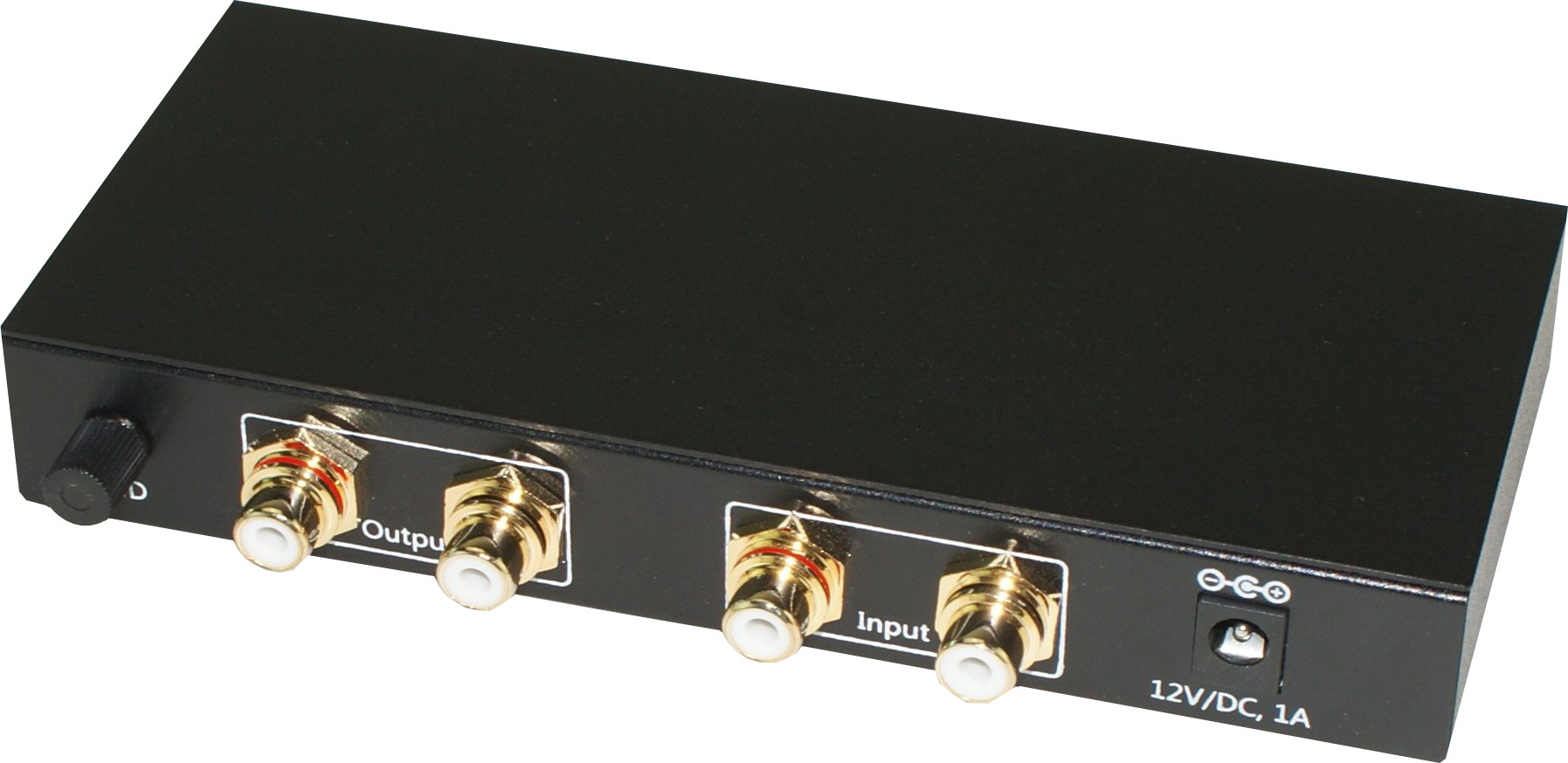 XtremPro Phono Equalizer Pre-amplifier Audio Turntable Aluminium panel - Black (65001)