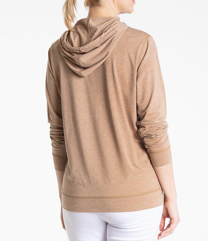 Sport Haley Ballet Long Sleeve Melange Hooded Pullover