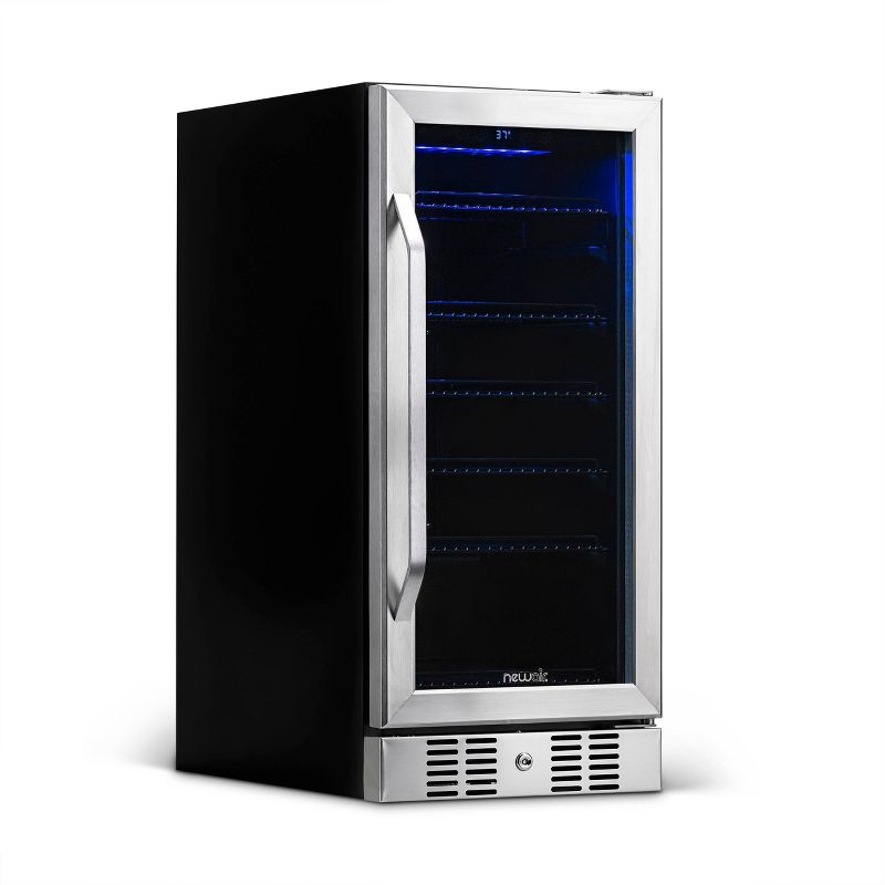 NewAir 96 Can Beverage Cooler - Stainless Steel ABR-960