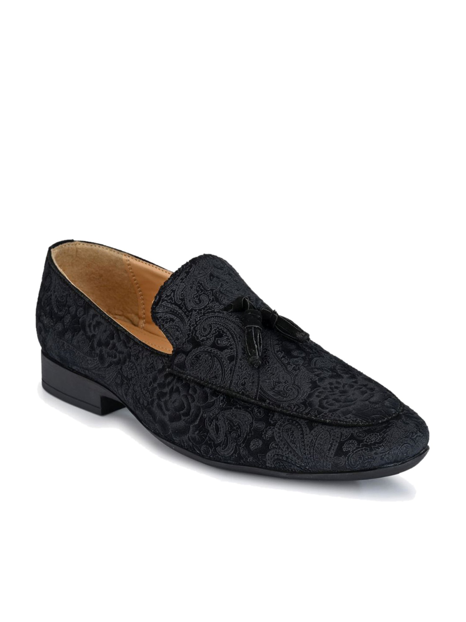 San Frissco Black Casual Moccasins