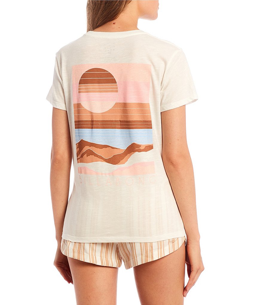 Billabong Short-Sleeve Quiet Night Graphic Tee