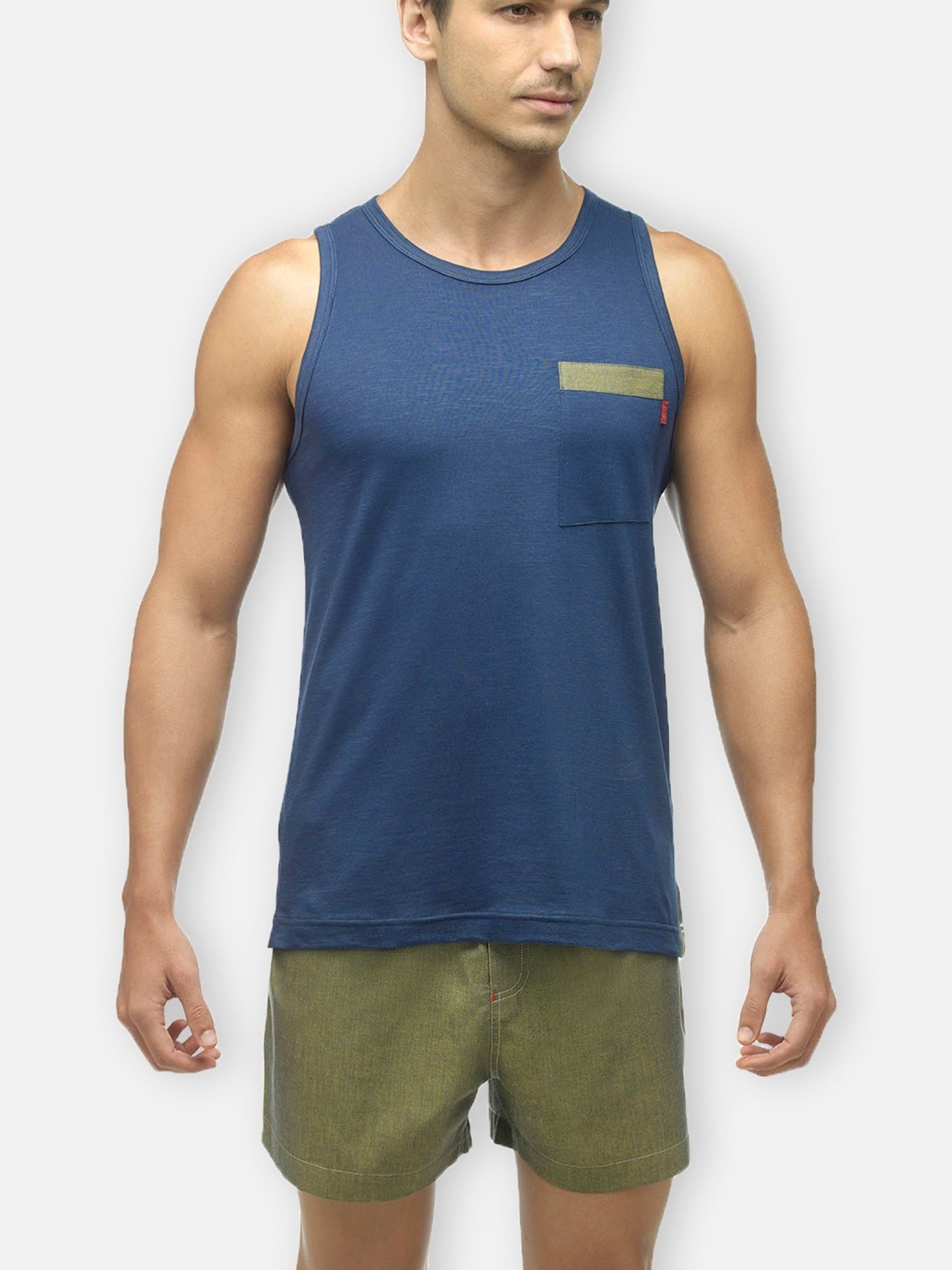 Zoiro Rut Gaga & Dress Blue Regular Fit Vest - Pack Of 2