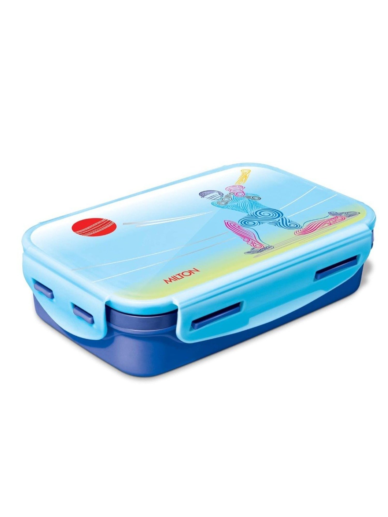 Milton Steely Insulated Blue Stainless Steel Tiffin Box 700 ml