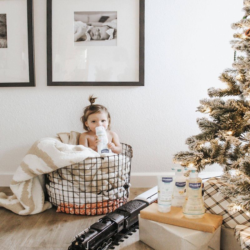 Mustela Stelatopia Emollient Fragrance Free Baby Cream for Eczema Prone Skin -  6.76 fl oz