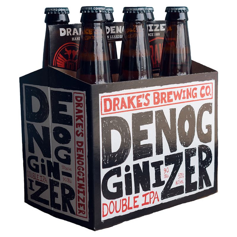 Drake's Denogginizer Imperial IPA Beer - 6pk/12 fl oz Bottles