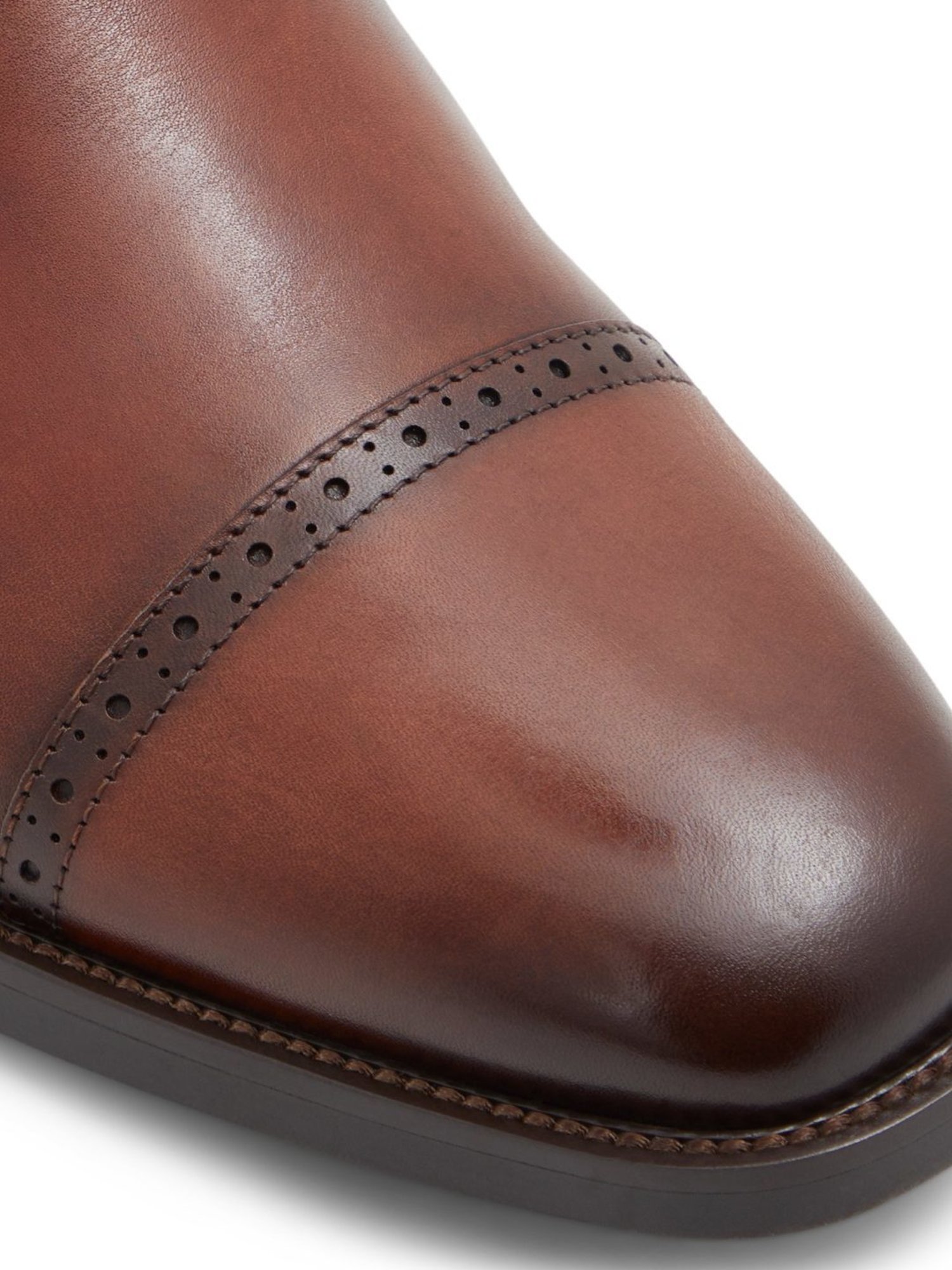 Aldo Men's Cognac Brogue Shoes