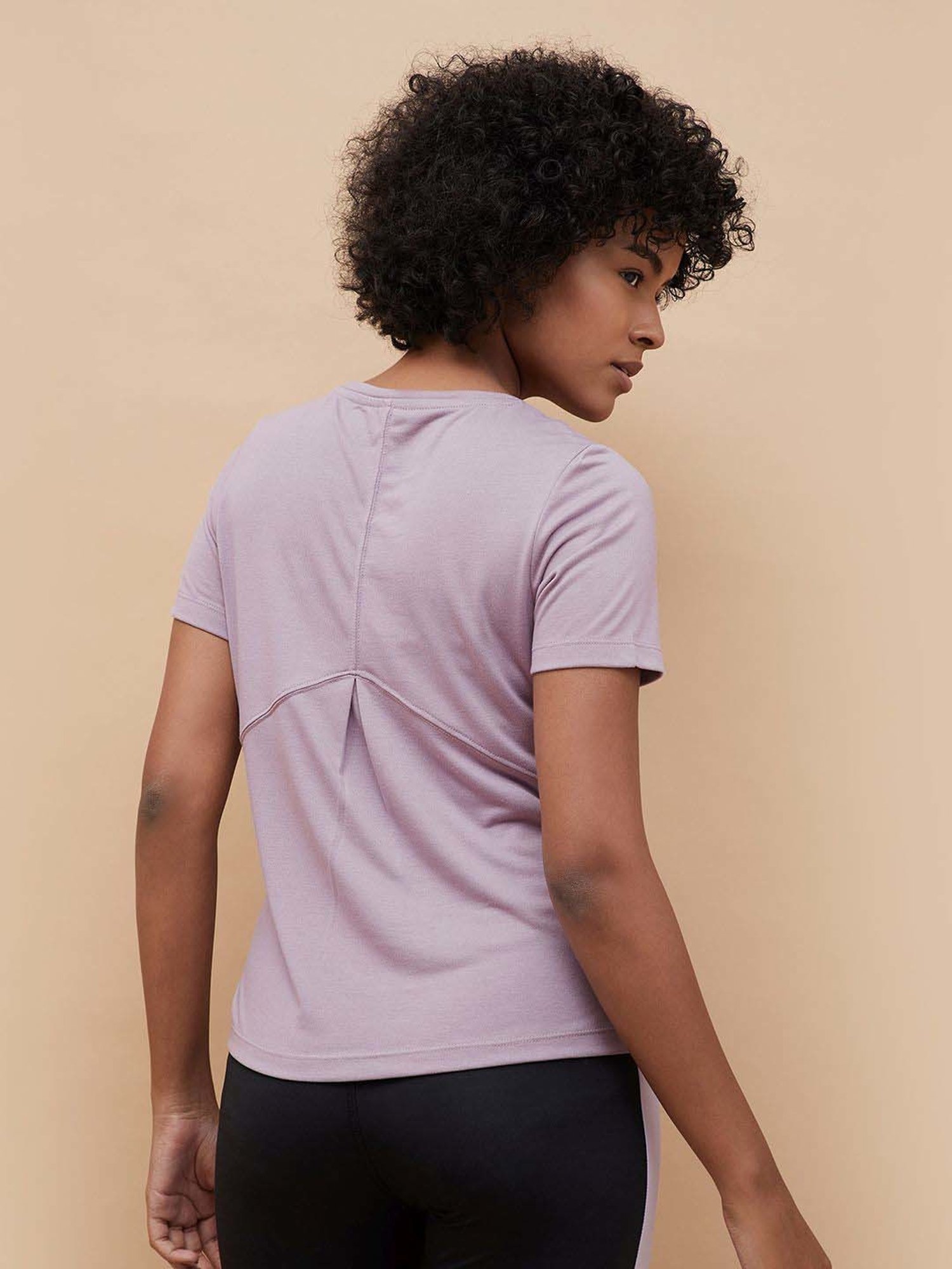 KAPPA Purple Printed Sports T-Shirt