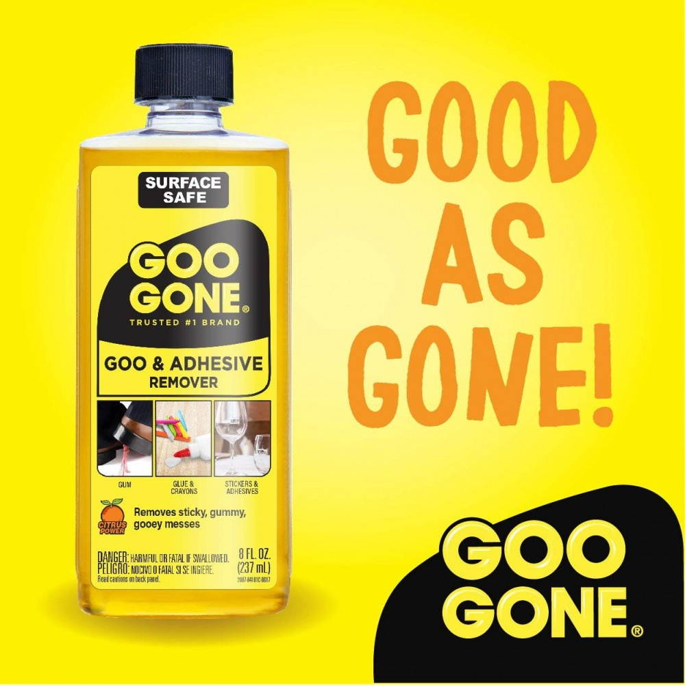 Goo Gone Original Liquid - 8 Ounce - Surface Safe Adhesive Remover
