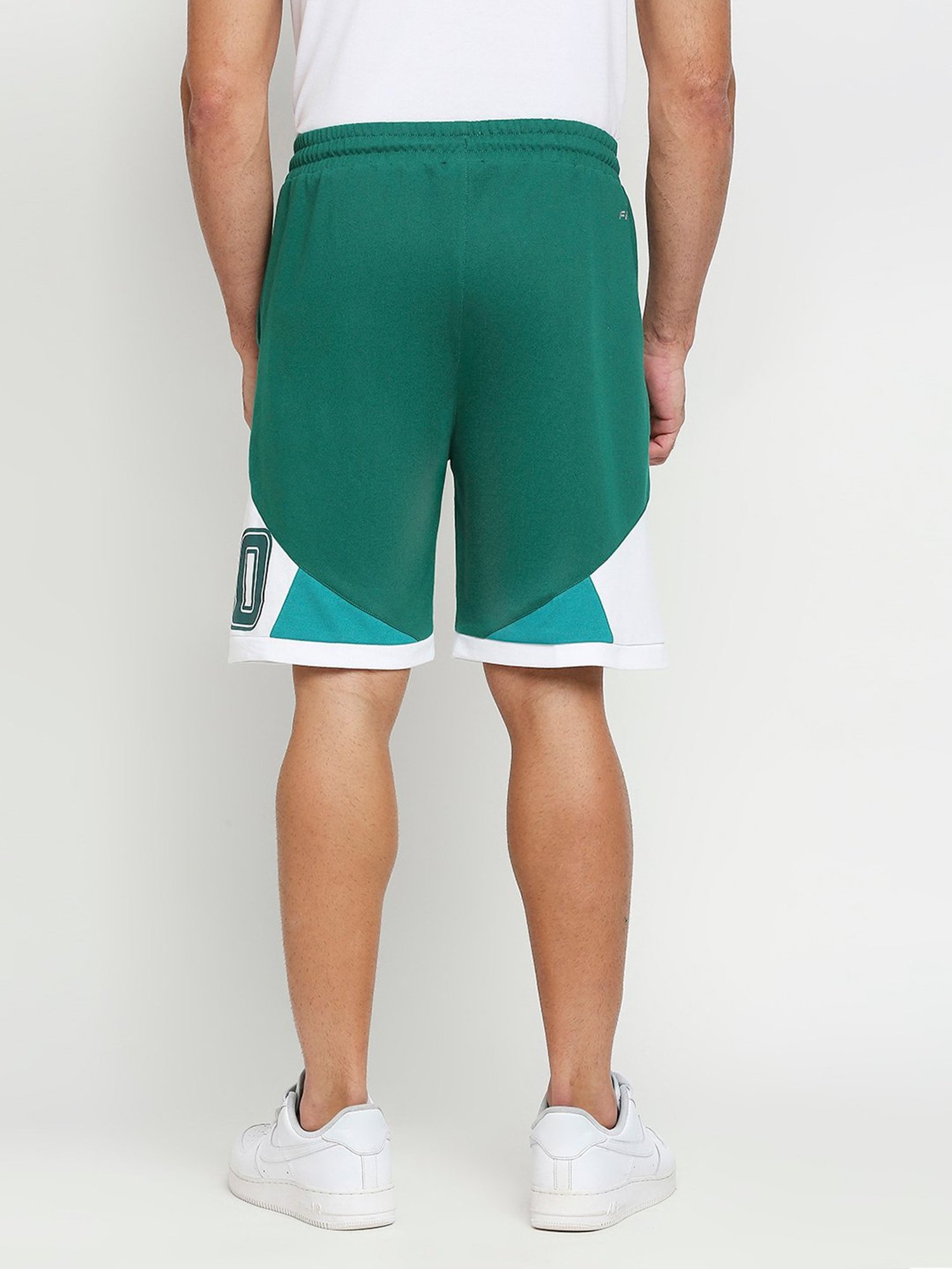Fitz Green Slim Fit Shorts