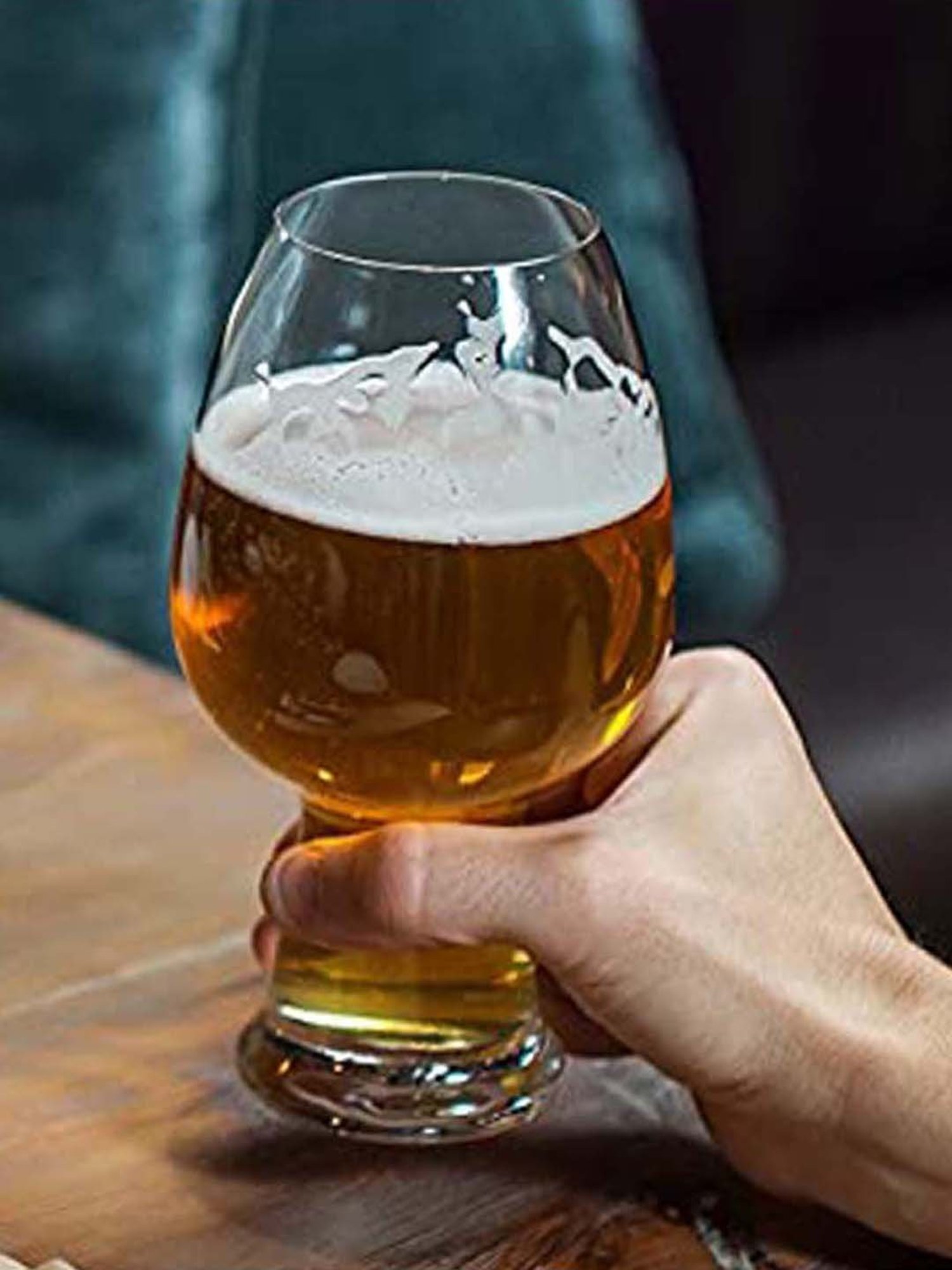 LUIGI BORMIOLI Transparent Birrateque Craft Drinking Glass (7.85L)- Set of 1