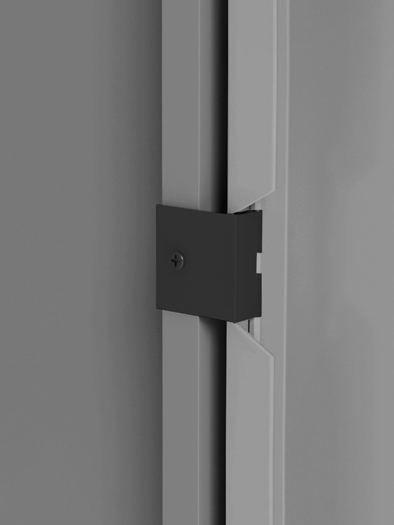 Home Basics 5 Dual Hook Chrome Plated Steel Over the Door Hanging Rack