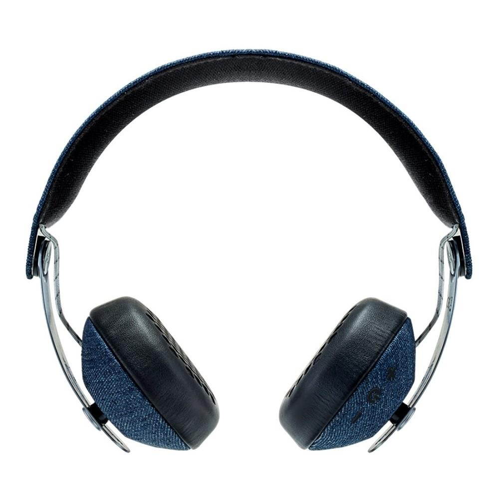 House Of Marley Rise BT On-Ear Bluetooth Headphones with Mic, Black, EM-JH111-BK